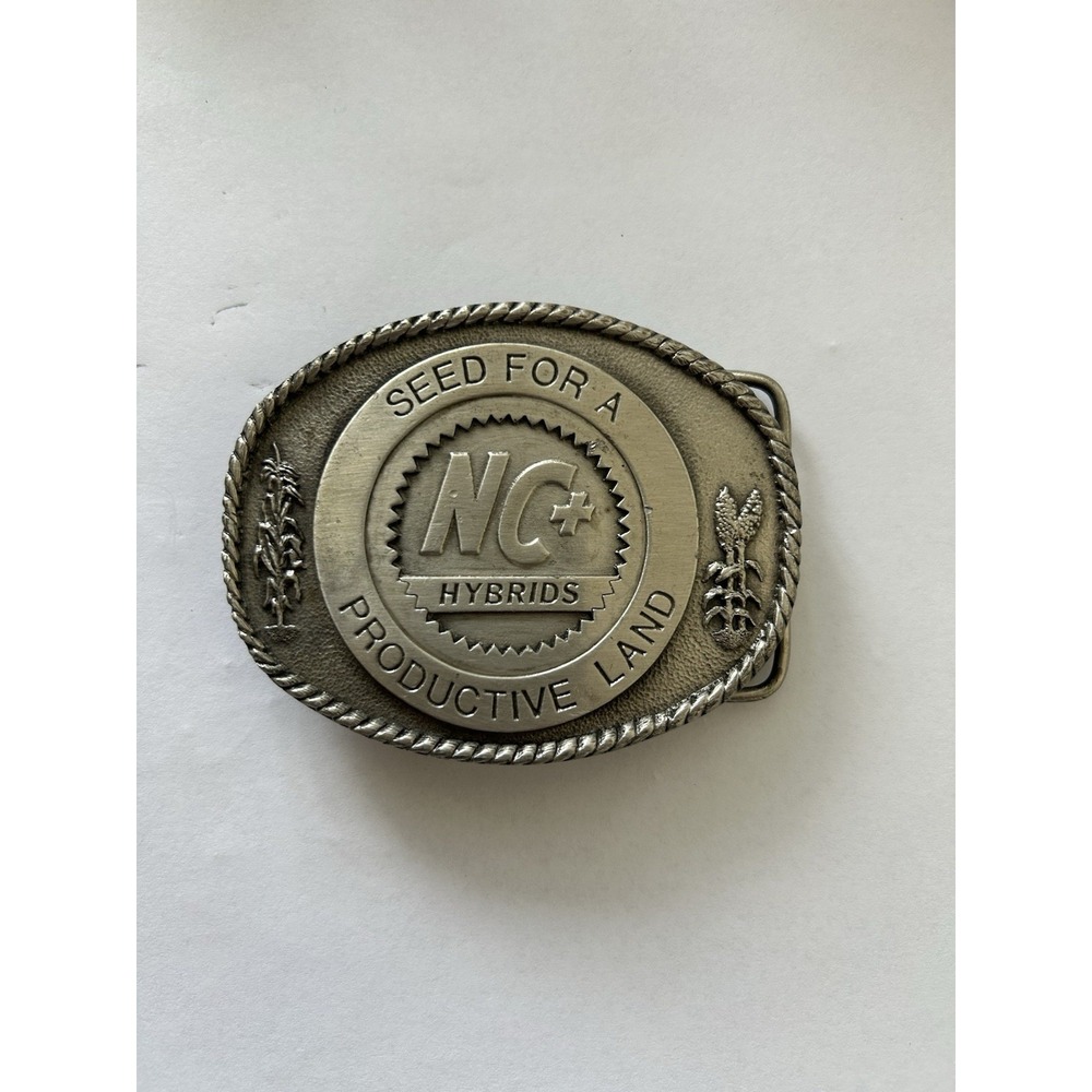 1984 S&S BUCKLE COMPANY Pewter Belt Buckle NC+ HYBRIDS 1 of 2500